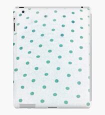 Blue/Green Dotsies iPad Case/Skin