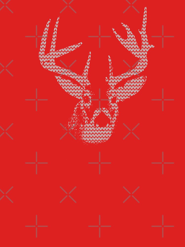 Knitted Reindeer Sweater by savesarah