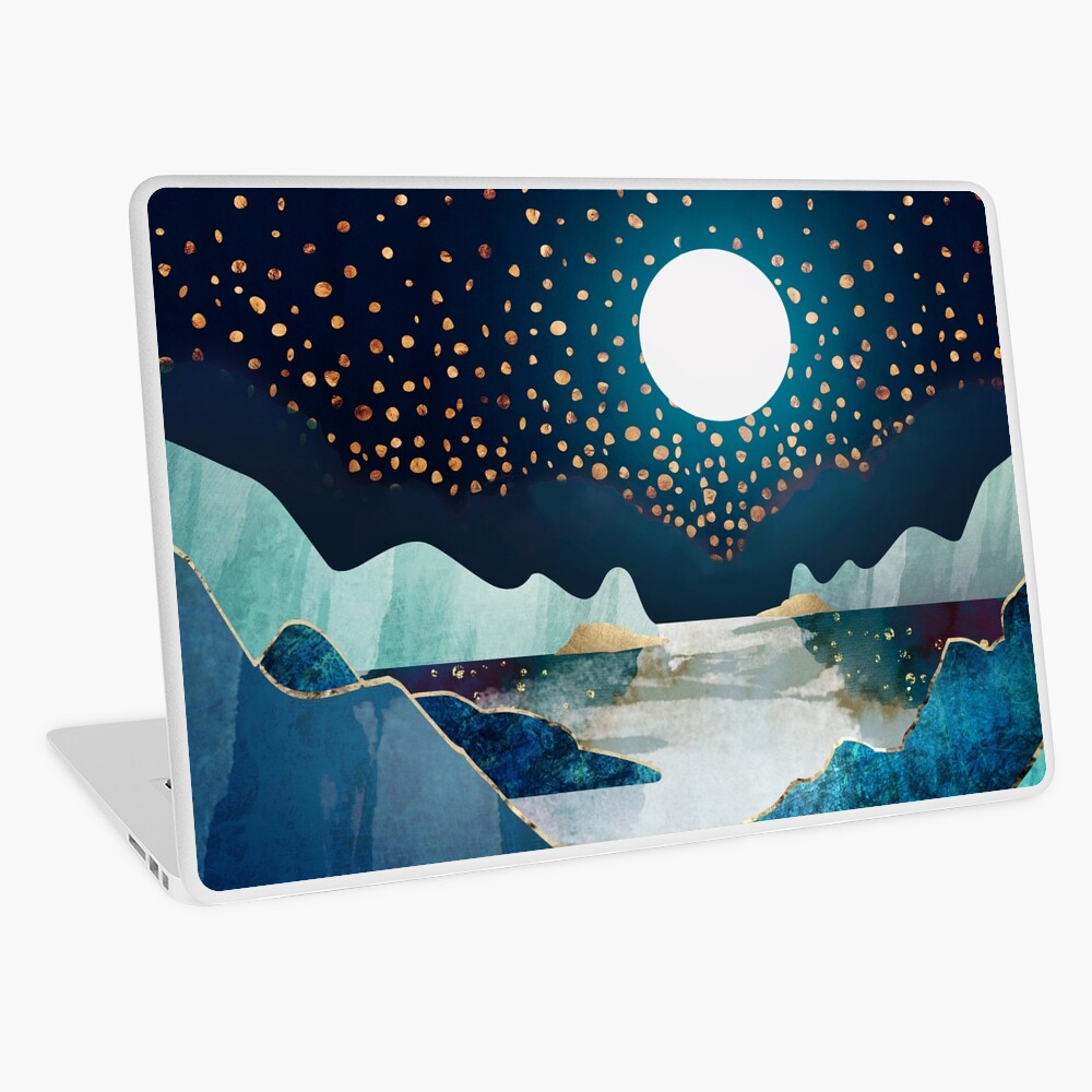 Moon Glow Laptop Skin