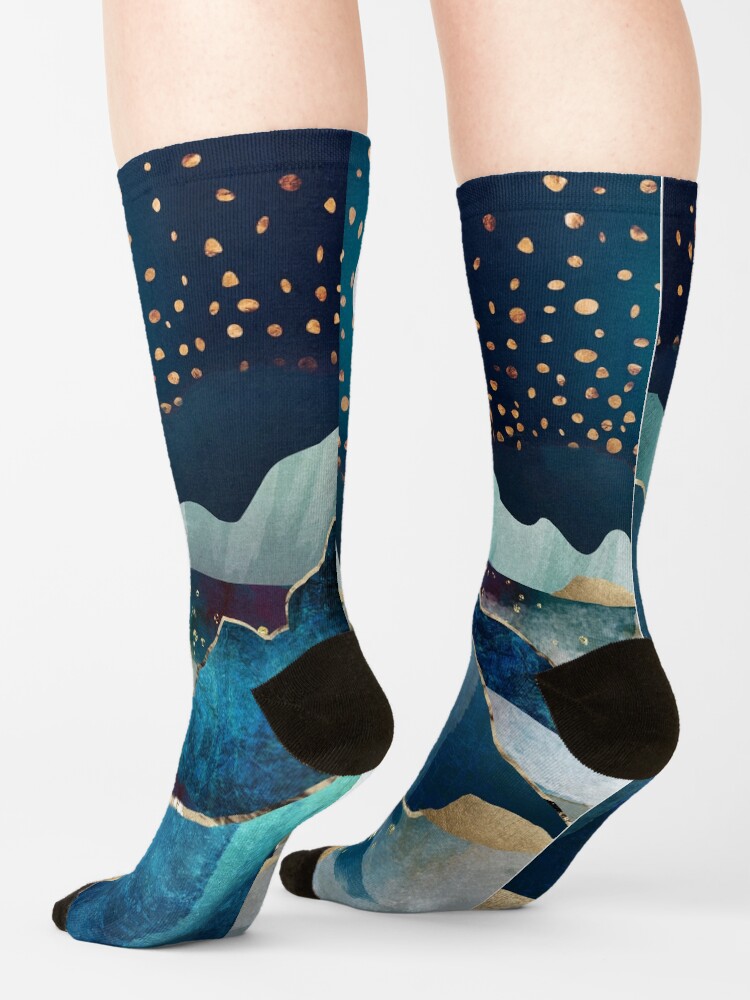 Alternate view of Moon Glow Socks