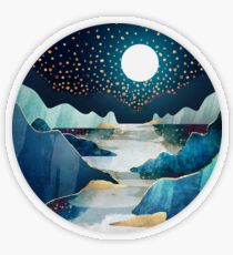 Moon Glow Transparent Sticker