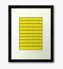 Where's Jake? - Adventure Time Banana Guards Framed Print