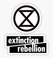 Extinction Rebellion Sticker