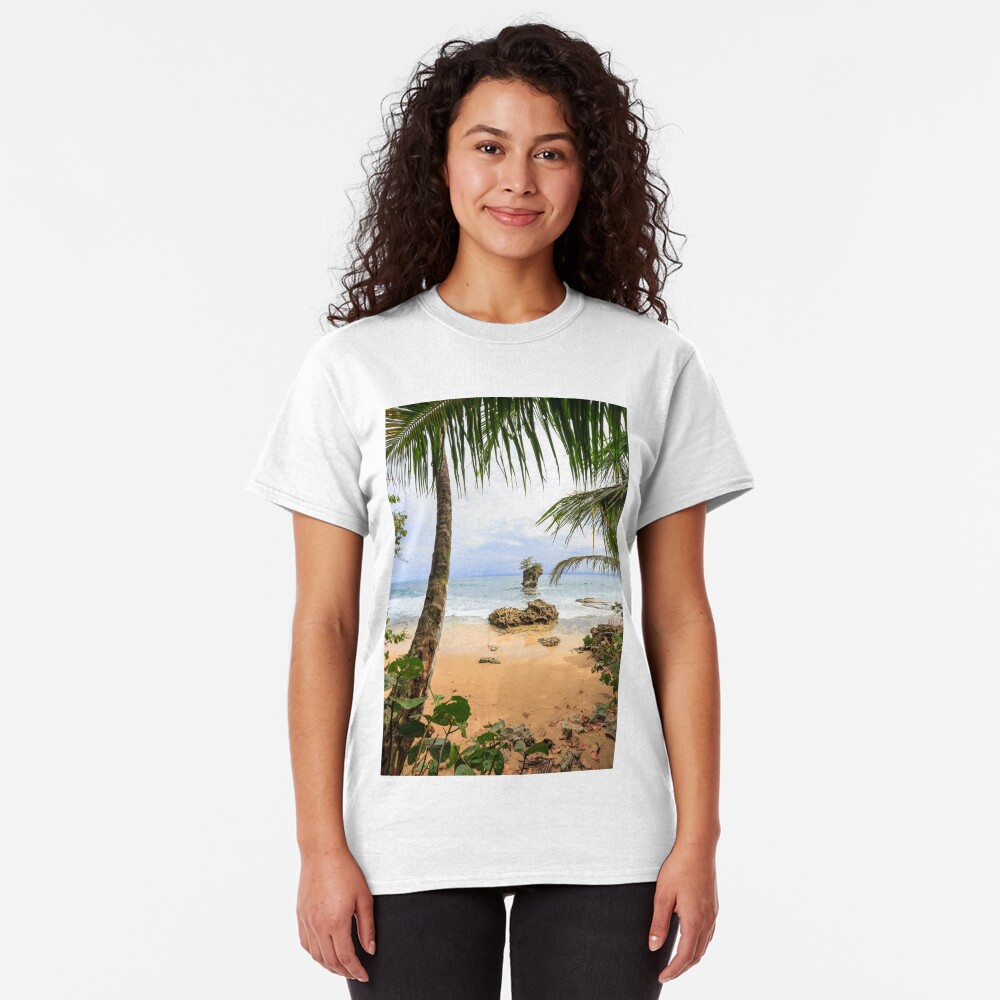 Beach in Manzanillo Costa Rica Classic T-Shirt