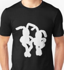 "White Bunnies" Clothing Unisex T-Shirt