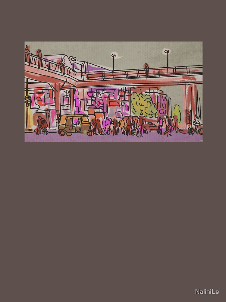 Laxmi Nagar Sketch by NaliniLe
