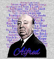 An Alfred Hitchcock portrait Kids Pullover Hoodie