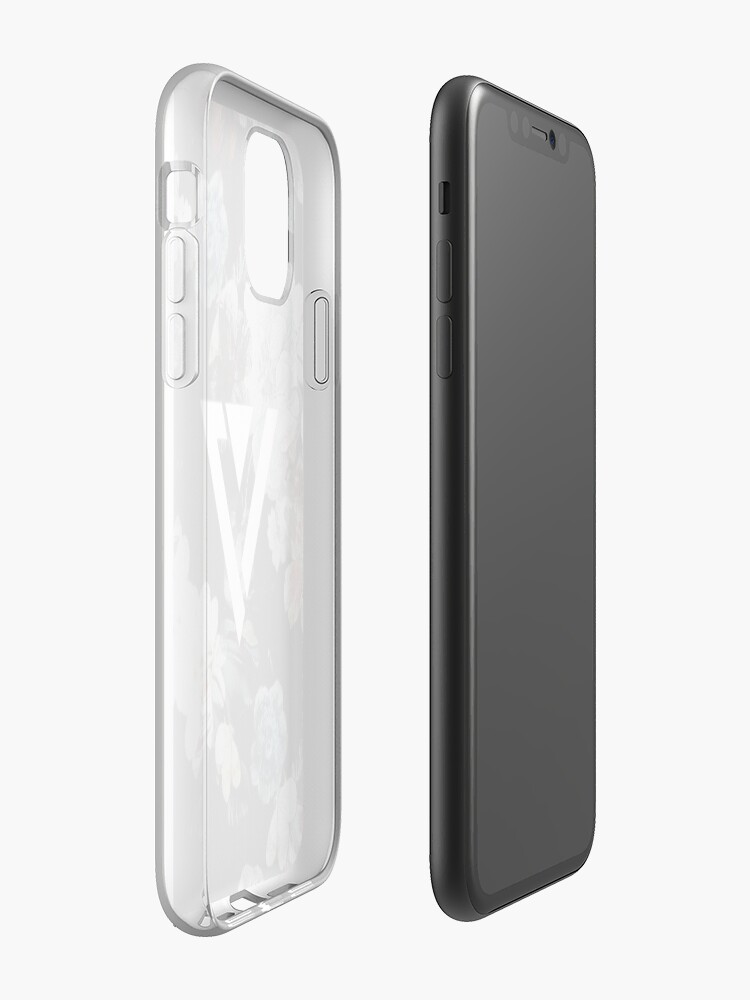 Alternative Ansicht von Schwarz Floral Siebzehn Kpop iPhone und Samsung Fall iPhone-Hülle & Cover