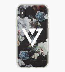 Black Floral Seventeen Kpop iPhone and Samsung Case iPhone Case