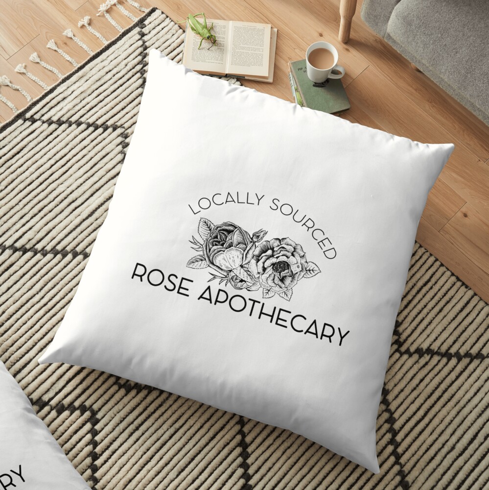 Rose Apothecary: locally Floor Pillow