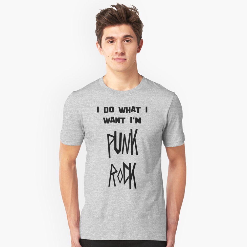 &ldquo;punk rock&rdquo; Unisex T-Shirt by Allibear87 | Redbubble