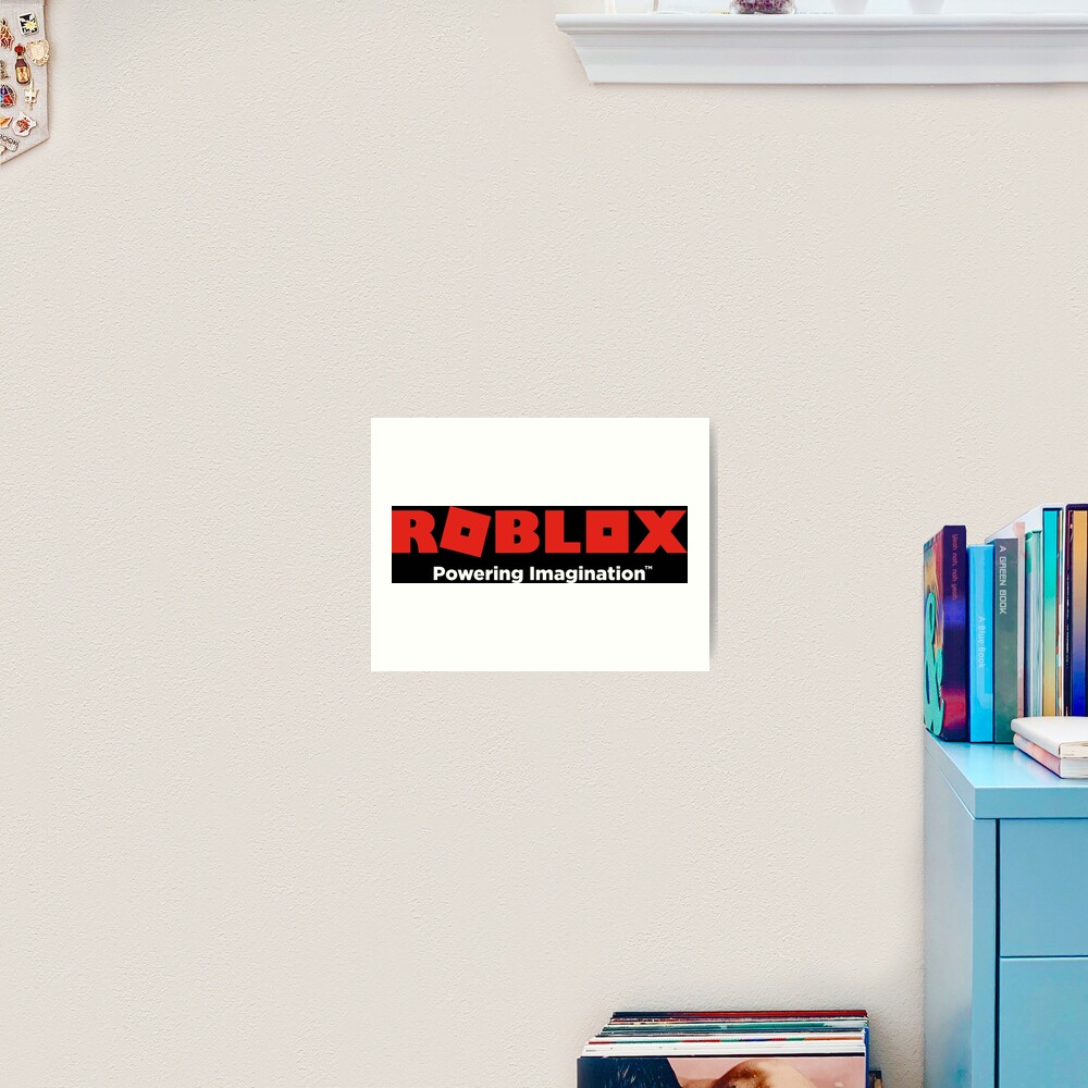 Gift Roblox Art Print By Greebest Redbubble - roblox framed art print by minimalismluis redbubble