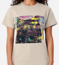 Mind of the Cat - Monotype Print Classic T-Shirt