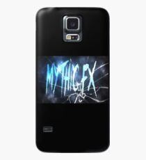 Mythic Logo In Blue glow Hülle & Klebefolie für Samsung Galaxy