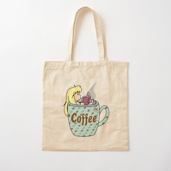 Coffee break Cotton Tote Bag