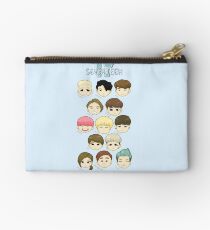 SEVENTEEN Chibi Heads Studio Pouch