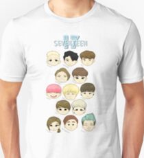 SEVENTEEN Chibi Heads Unisex T-Shirt