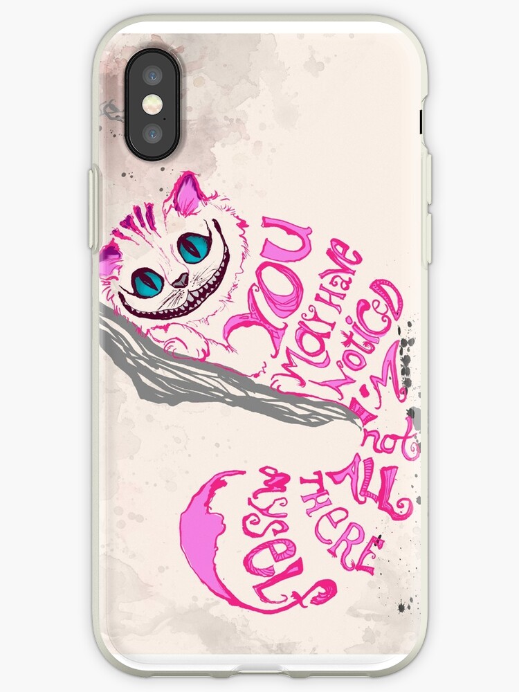 coque iphone 8 chat cheshire