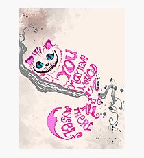 Lámina fotográfica Yo no estoy allí por completo - Cheshire Cat