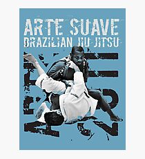 ARTE SUAVE RETRO JIU JITSU POSTER Photographic Print