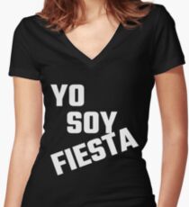 Yo Soy Fiesta Women's Fitted V-Neck T-Shirt