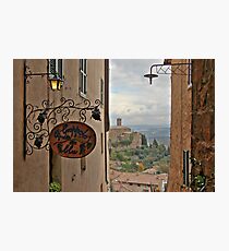 Il Grappolo Blu - Montalcino Photographic Print