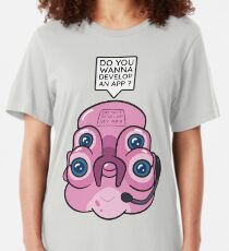 Do not develop my app Slim Fit T-Shirt