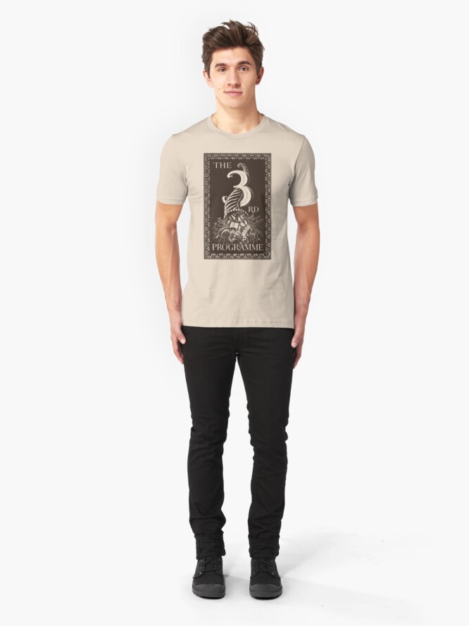 Alternate view of NDVH Radio 3 1946 Slim Fit T-Shirt