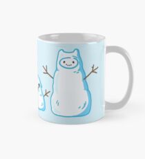 Adventure time Finn and Jake snowmen Classic Mug