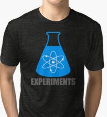 Beaker Chemistry Experiments Tri-blend T-Shirt