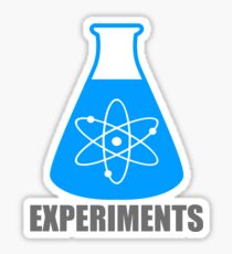 Beaker Chemistry Experiments Sticker