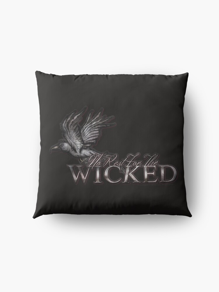 Alternate view of No Rest For The Wicked Floor Pillow