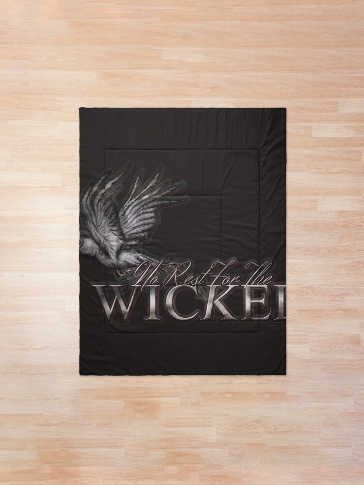 Alternate view of No Rest For The Wicked Comforter