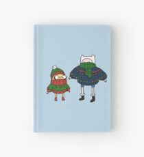 Finn und Jake Weihnachtspullover Notizbuch