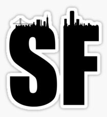 SF-Skyline Sticker