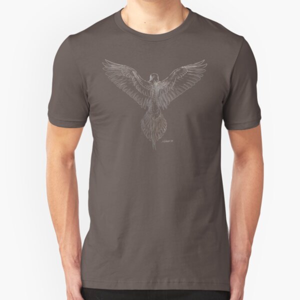 Mourning Dove (dark shirts) Slim Fit T-Shirt
