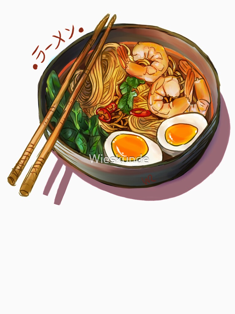 Japanses Ramen Noodles Bowl by Wieskunde