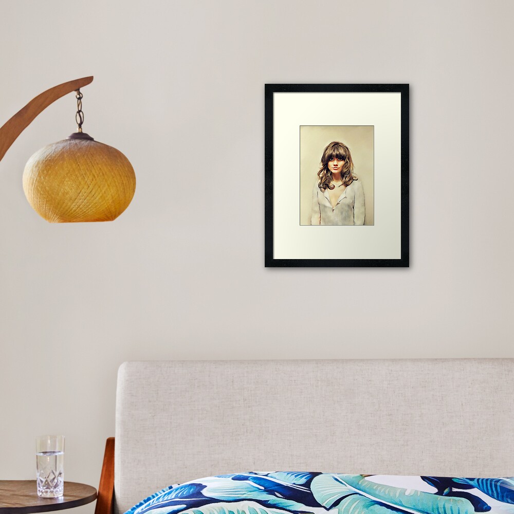 Linda Ronstadt, Music Legend Framed Art Print