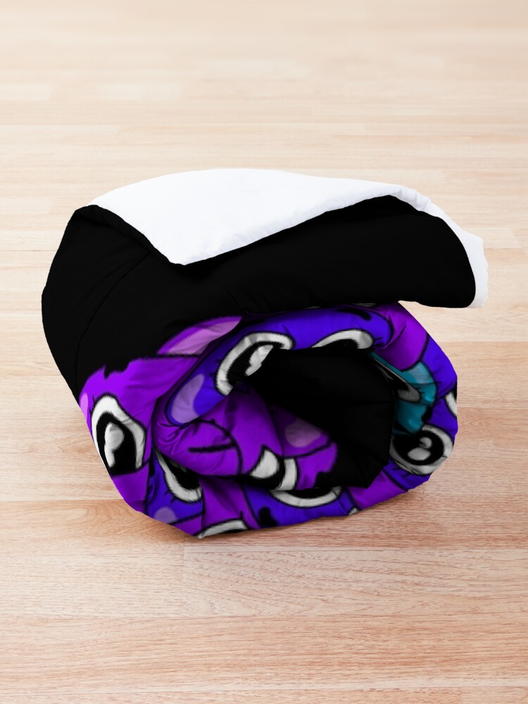 Alternate view of Psychedelic Darwin Watterson Comforter