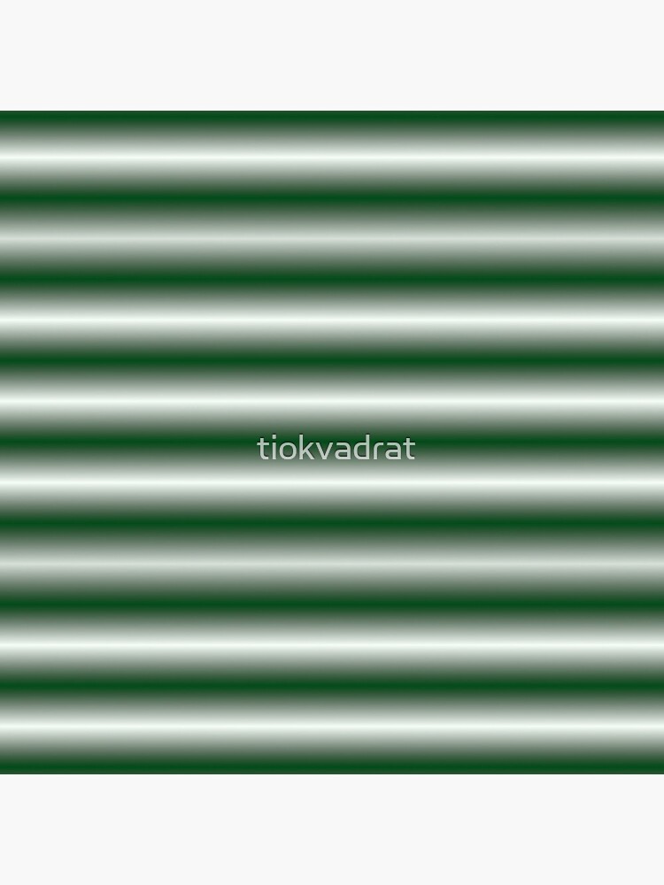 Vibrating Horizontal Bars - Fir Tree Green by tiokvadrat