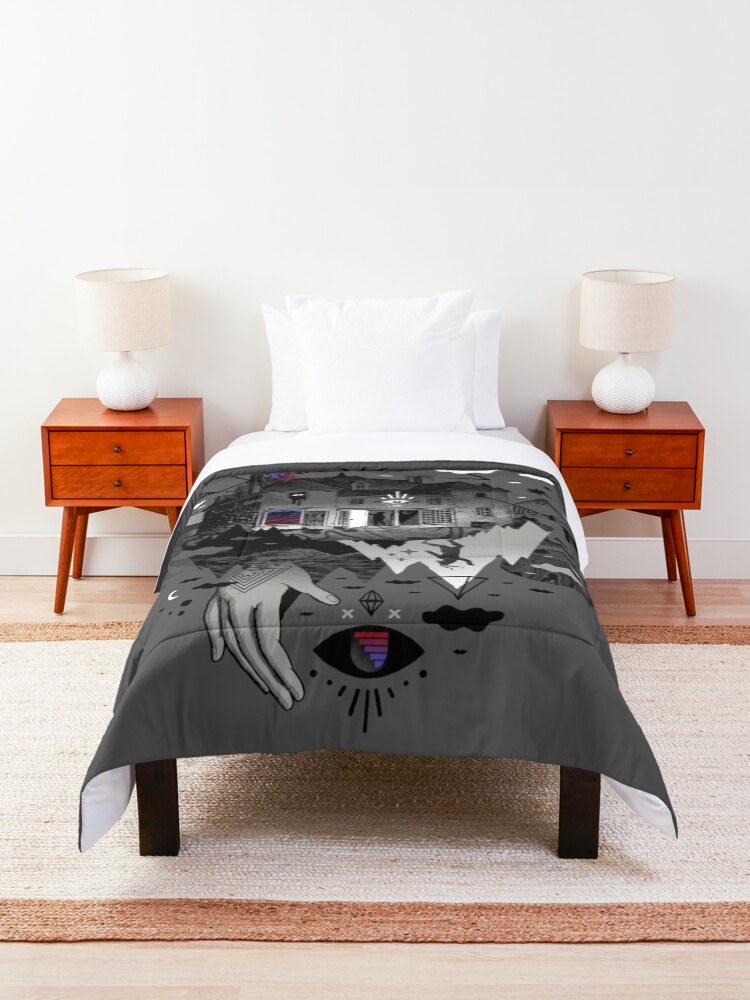 Alternate view of House is Not a Home Comforter