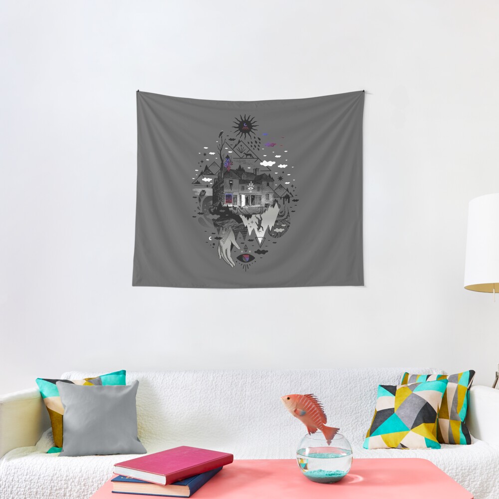 House is Not a Home Tapestry