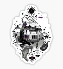 House is Not a Home Sticker