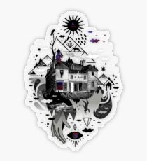 House is Not a Home Transparent Sticker