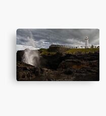 Blow Hole Blast Canvas Print