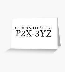 Stargate SG1 - No place like P2X-3YZ Greeting Card