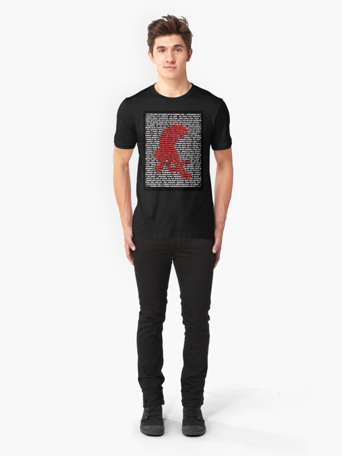 Alternate view of "The Year Of The Tiger" Clothing Slim Fit T-Shirt