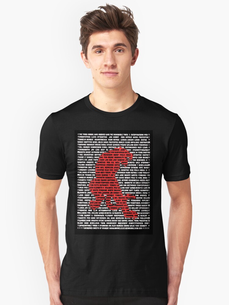 Alternate view of "The Year Of The Tiger" Clothing Slim Fit T-Shirt