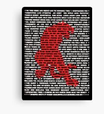 "The Year Of The Tiger" Canvas Print