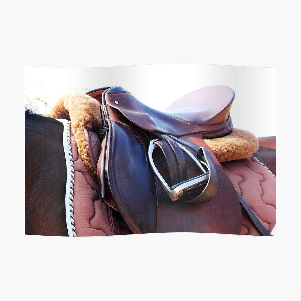 "Horse Tack" Poster by donodela Redbubble